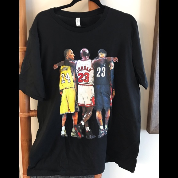 Bella Canvas Other - CANVAS KOBE BRYANT/JORDAN & JAMES TEE NEW